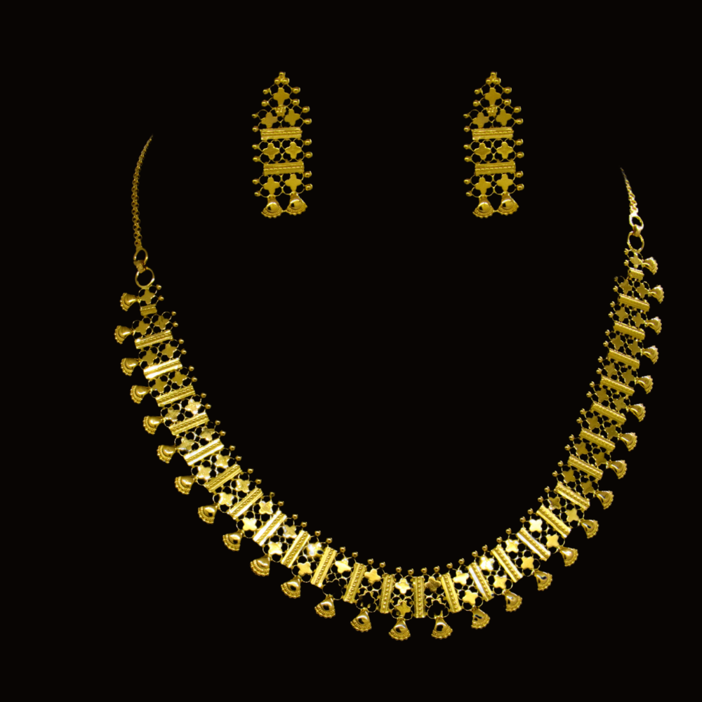 22K Gold Necklace Set